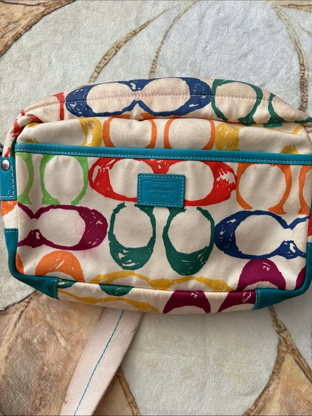 Coach crossbody featuring